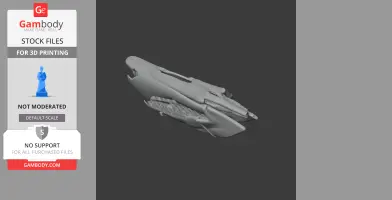 Mosasaurus Skull - Skull Replica STL