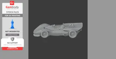 Chaparral 2C - Scale Vehicle STL