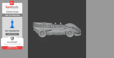 Chaparral 2C - Scale Vehicle STL