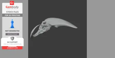 Moythomasia Skull - Skull Replica STL