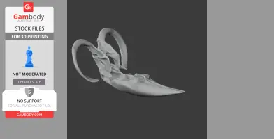 Moythomasia Skull - Skull Replica STL