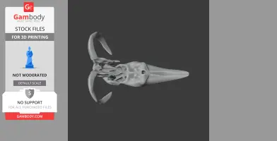 Moythomasia Skull - Skull Replica STL