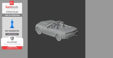 Chevrolet Camaro - Scale Vehicle STL