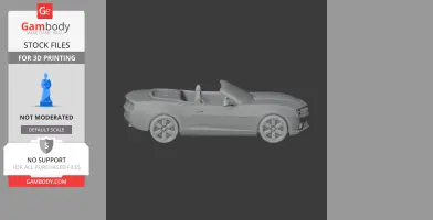 Chevrolet Camaro - Scale Vehicle STL