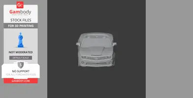 Chevrolet Camaro - Scale Vehicle STL