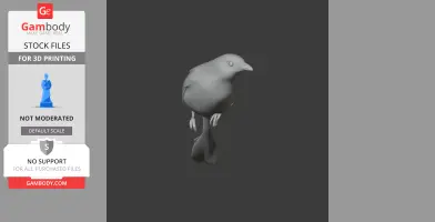 Ashy-throated chlorospingus - Prehistoric Animal STL