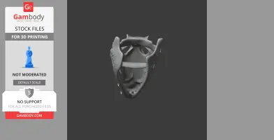 Mugger Crocodile Skull - Skull Replica STL