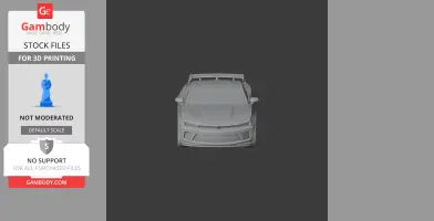 Chevrolet Camaro ZL1 - Scale Vehicle STL
