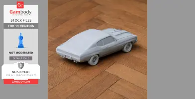 Chevrolet Chevelle - Scale Vehicle STL