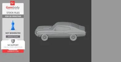 Chevrolet Chevelle - Scale Vehicle STL