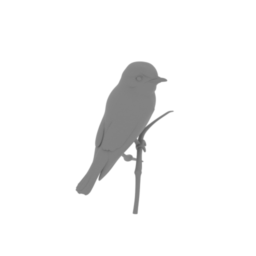 Asian brown flycatcher.stl