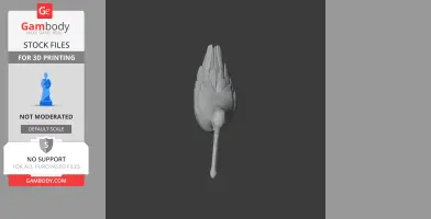 Asian dowitcher - Prehistoric Animal STL