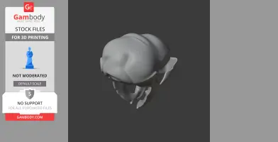 Musky Rat-kangaroo Skull - Skull Replica STL