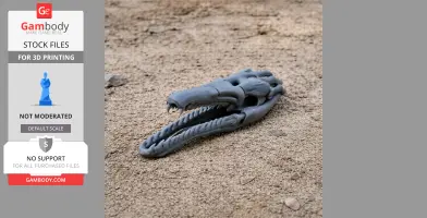 Mussaurus Skull - Skull Replica STL