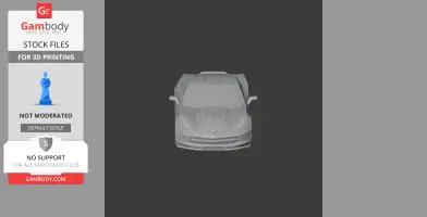 Chevrolet Corvette (C7) - Scale Vehicle STL