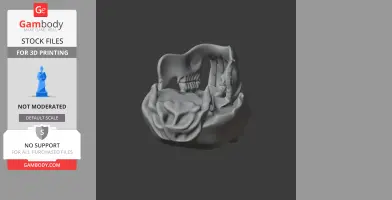 Naked Mole Rat Skull - Skull Replica STL