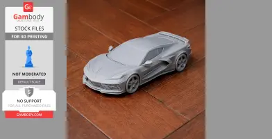 Chevrolet Corvette C8 - Scale Vehicle STL