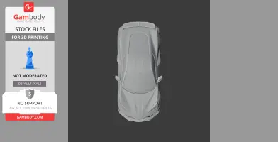 Chevrolet Corvette C8 - Scale Vehicle STL