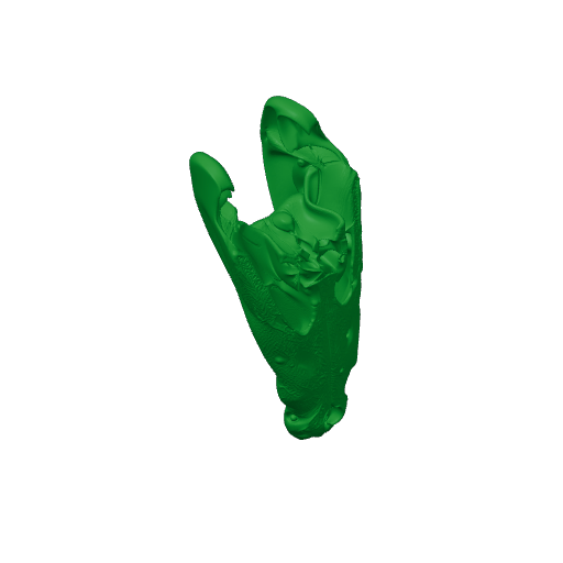 Nile Crocodile (juvenile) Skull.3mf