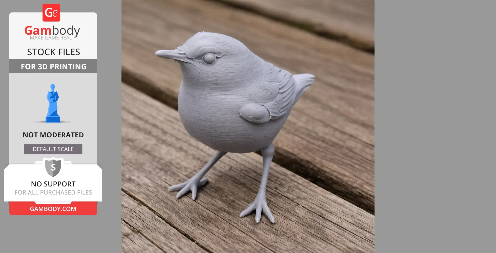 Asian stubtail - Prehistoric Animal STL