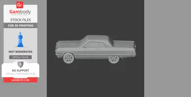 Chevrolet Impala 1964 - Scale Vehicle STL