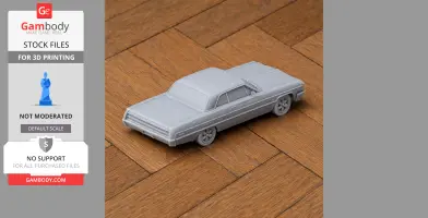 Chevrolet Impala 1964 - Scale Vehicle STL
