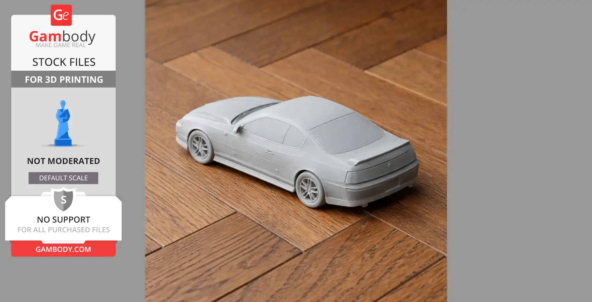 Chevrolet Monte Carlo - Scale Vehicle STL
