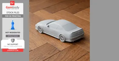 Chevrolet Monte Carlo - Scale Vehicle STL