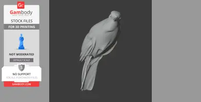 Atlantic plain xenops - Prehistoric Animal STL