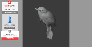 Atlantic plain xenops - Prehistoric Animal STL
