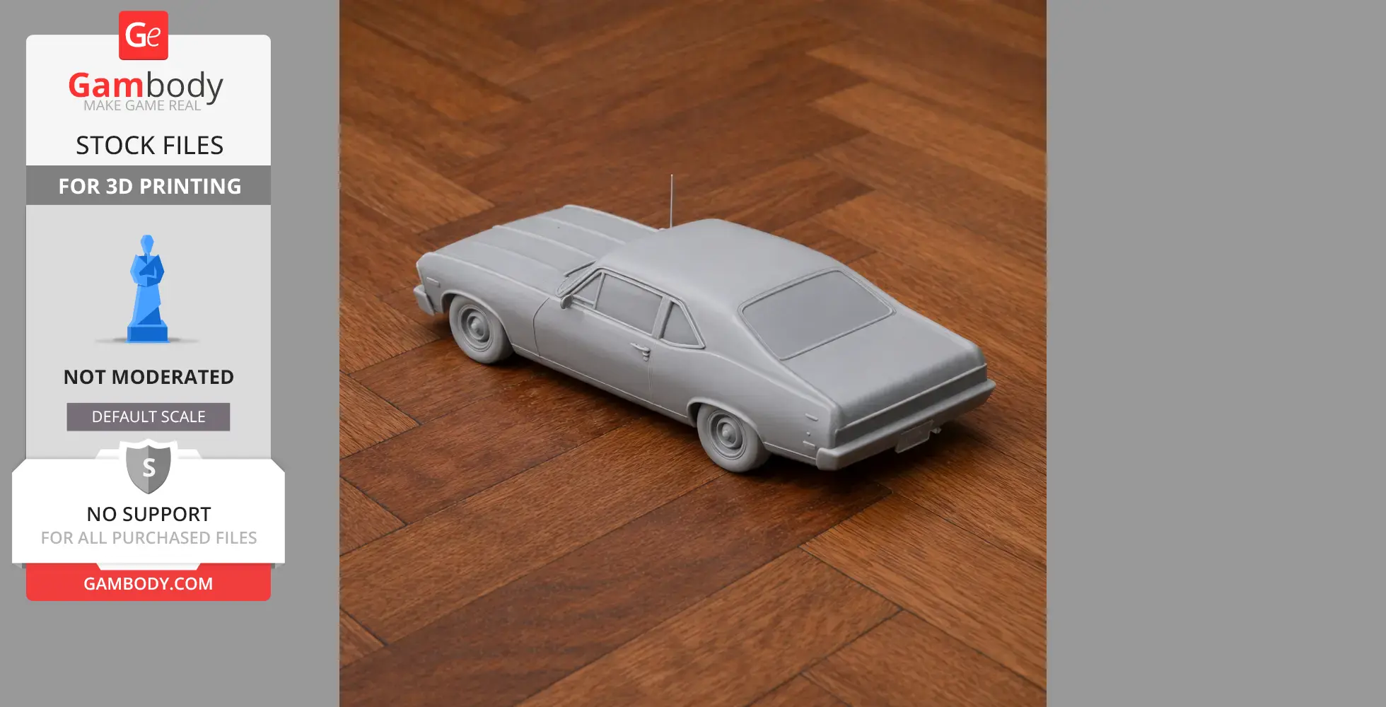 Chevrolet Nova - Scale Vehicle STL