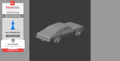 Chevrolet Nova - Scale Vehicle STL