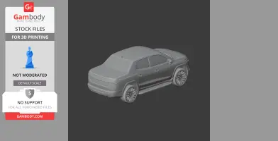 Chevrolet Silverado EV - Scale Vehicle STL