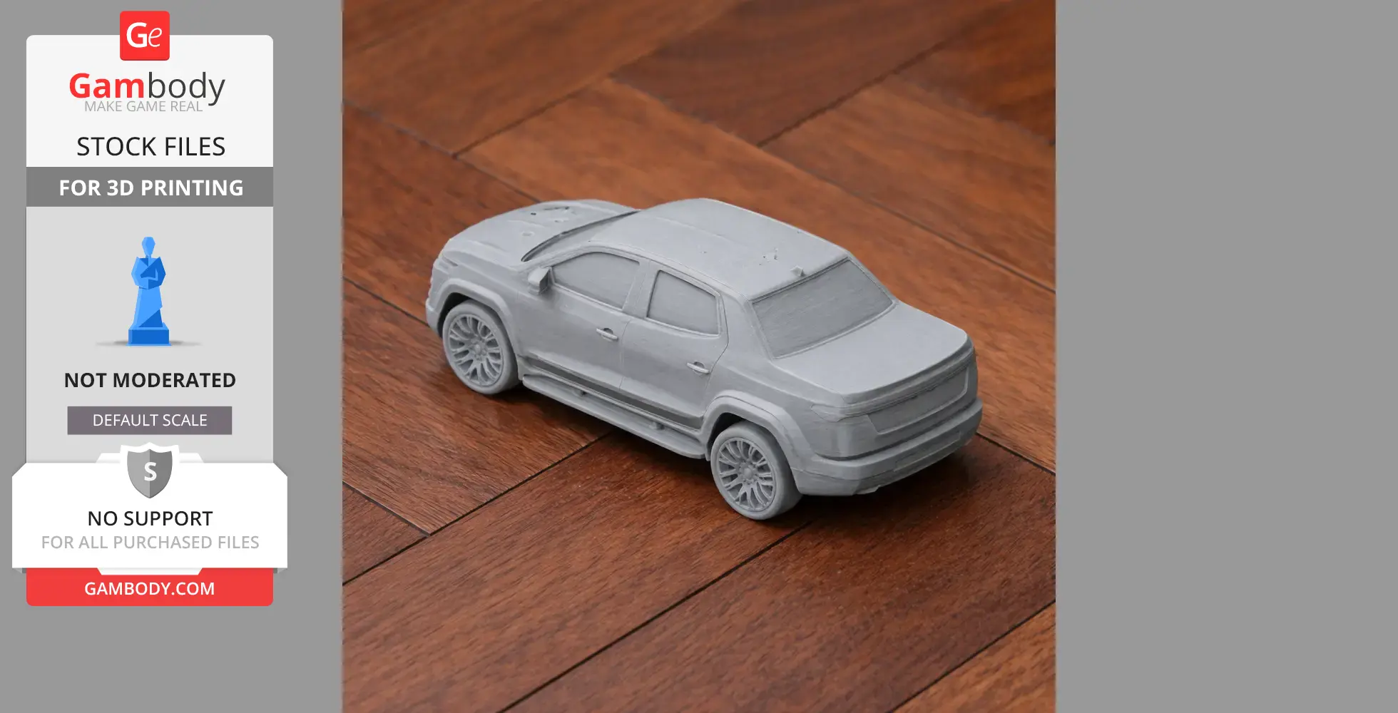 Chevrolet Silverado EV - Scale Vehicle STL