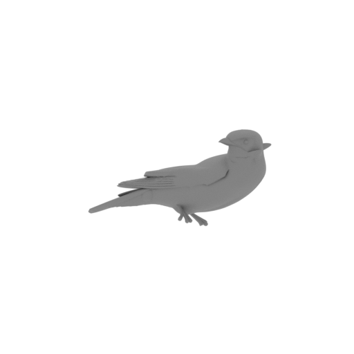 Atlas pied flycatcher.stl
