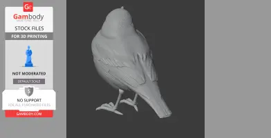 Atlas wheatear - Prehistoric Animal STL