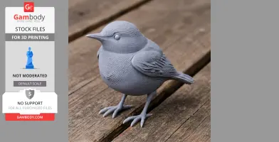 Atlas wheatear - Prehistoric Animal STL