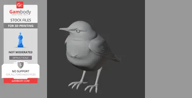 Atlas wheatear - Prehistoric Animal STL