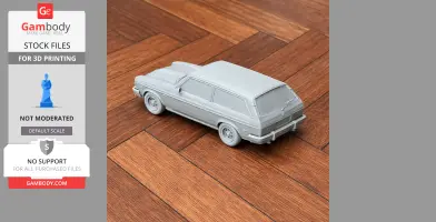 Chevrolet Vega - Scale Vehicle STL