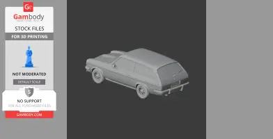Chevrolet Vega - Scale Vehicle STL