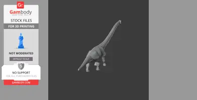 Abditosaurus - Prehistoric Animal STL