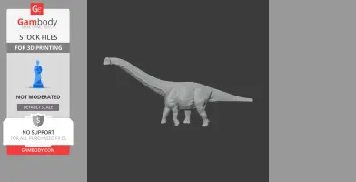 Abditosaurus - Prehistoric Animal STL