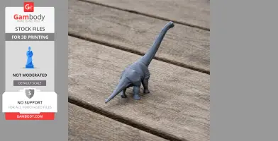 Abditosaurus - Prehistoric Animal STL