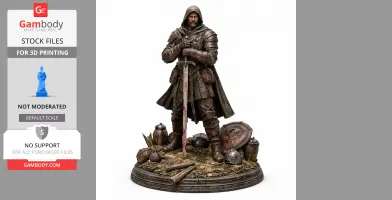 Adder Kingdom Come Deliverance II - Character Figure STL