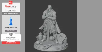 Adder Kingdom Come Deliverance II - Character Figure STL