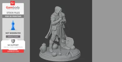 Adder Kingdom Come Deliverance II - Character Figure STL