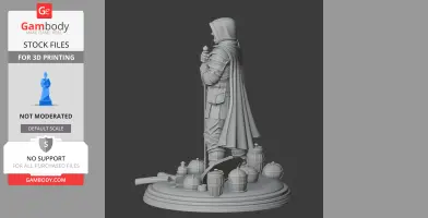 Adder Kingdom Come Deliverance II - Character Figure STL