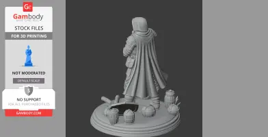 Adder Kingdom Come Deliverance II - Character Figure STL