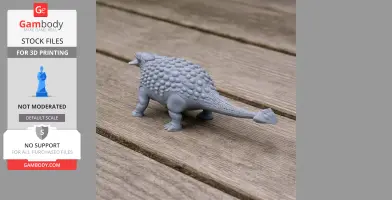 Actiosaurus - Prehistoric Animal STL