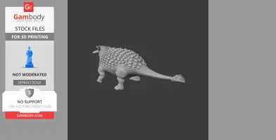 Actiosaurus - Prehistoric Animal STL